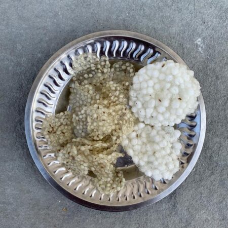 Saggubeeyam Vadiyalu / Sabudana fryums